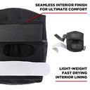 187 Killer Pads - PRO Knee Pads, Black/White White Caps