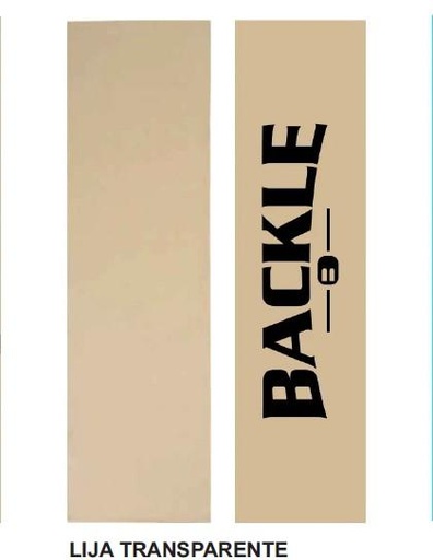 Lija Transparente Backle